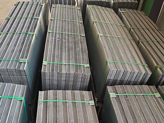 75mm Απόσταση κατασκευής οθόνη πλέγμα πλευρική πλέγμα ατσάλινου χάλυβα