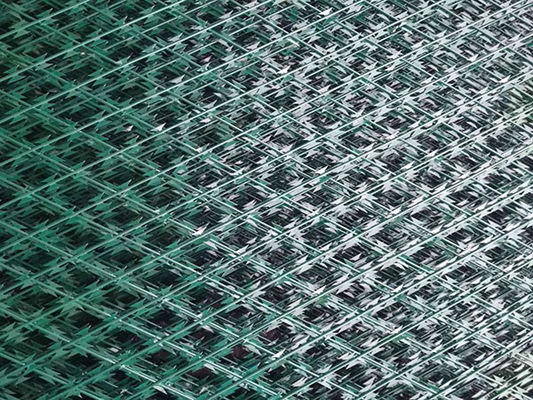 DIN1.4301 συγκολλημένο σύρμα AISI304 Razor Mesh φράχτης προσαρμοσμένο