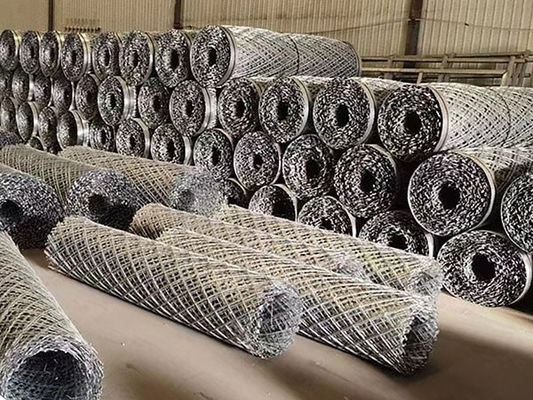 DIN1.4301 συγκολλημένο σύρμα AISI304 Razor Mesh φράχτης προσαρμοσμένο
