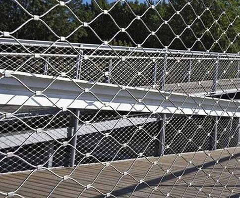 Διακοσμητικό φράχτη αλυσίδας διακοσμητικό πλέγμα οθόνης με διάμετρο καλωδίου 1,0 mm 1,2 mm και διάφραγμα 4 mm-10 mm