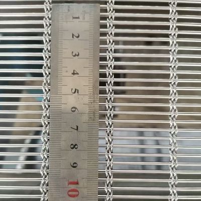 4 mm-10 mm διακοσμητικό πλέγμα οθόνης διαχωριστικό σύρμα για κρεμασμένη οροφή