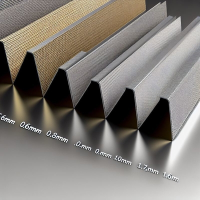 0.6mm 0.7mm 0.8mm 0.9mm 1.0mm 1.6mm Woven Metal Screen για βιώσιμες και οικολογικές εφαρμογές