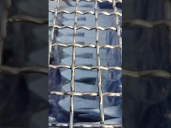 Διακοσμητική οθόνη μέταλλου πλέγματος διαχωρισμού χώρου με διάφραγμα 4 mm-10 mm